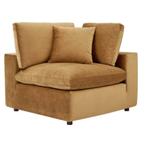 Modway Commix Down Filled Overstuffed Performance Velvet 4-Seater Sofa - EEI-4819  8