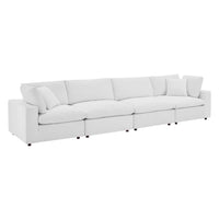 Modway Commix Down Filled Overstuffed Performance Velvet 4-Seater Sofa - EEI-4819  6