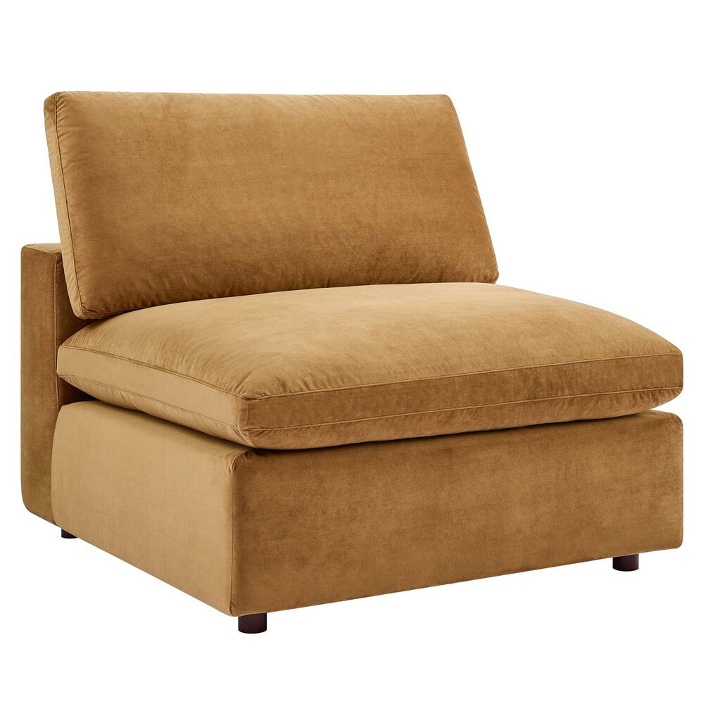 Modway Commix Down Filled Overstuffed Performance Velvet 4-Seater Sofa - EEI-4819  11