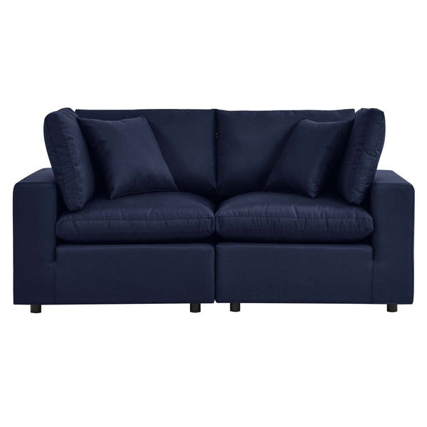 Modway Commix Overstuffed Outdoor Patio Loveseat - EEI-5576  1