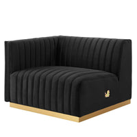 Modway Conjure Channel Tufted Performance Velvet Sofa - EEI-5843  6