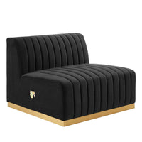 Modway Conjure Channel Tufted Performance Velvet Sofa - EEI-5843  9