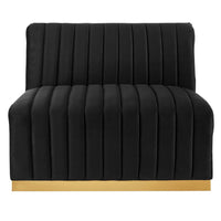 Modway Conjure Channel Tufted Performance Velvet Sofa - EEI-5843  11