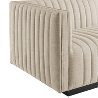 Modway Conjure Channel Tufted Upholstered Fabric Sofa - EEI-5787  6