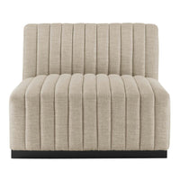 Modway Conjure Channel Tufted Upholstered Fabric Sofa - EEI-5787  9