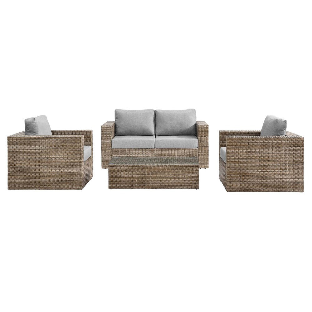 Modway Convene Outdoor Patio 4-Piece Furniture Set - EEI-6328  2