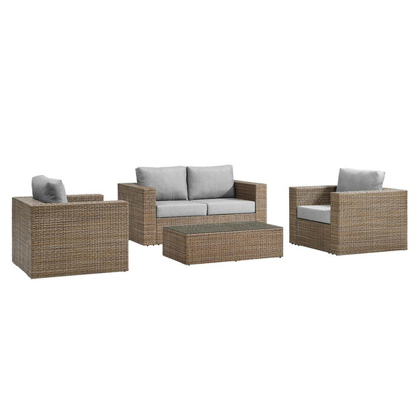 Modway Convene Outdoor Patio 4-Piece Furniture Set - EEI-6328