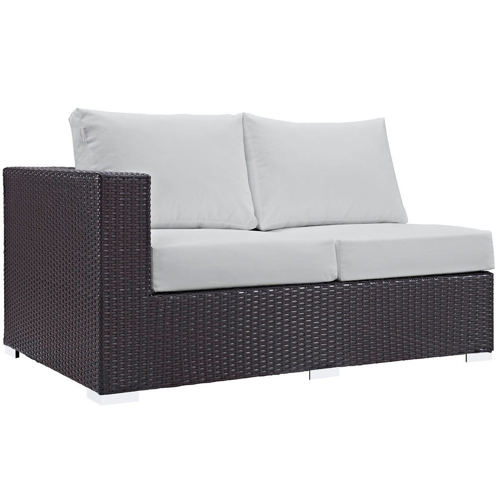 Modway Convene Outdoor Patio Left Arm Loveseat - EEI-1842  5