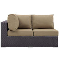 Modway Convene Outdoor Patio Left Arm Loveseat - EEI-1842  7