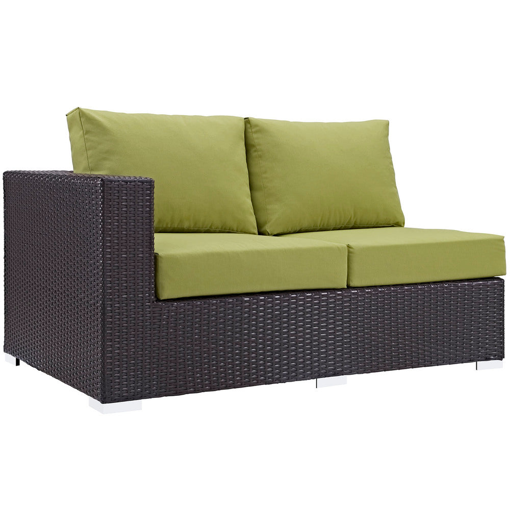 Modway Convene Outdoor Patio Left Arm Loveseat - EEI-1842  2