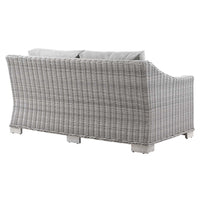 Modway Conway Outdoor Patio Wicker Rattan Loveseat - EEI-4841  6