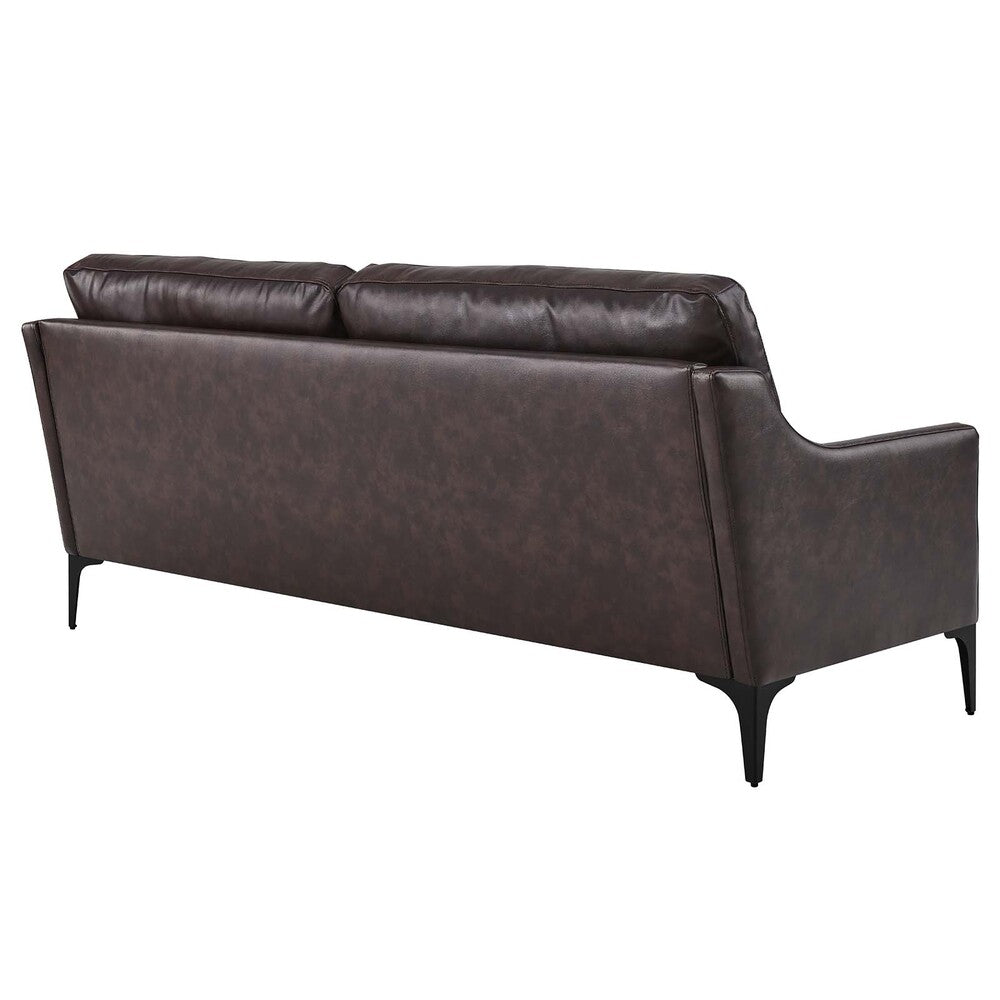 Modway Corland Leather Sofa - EEI-6018  4