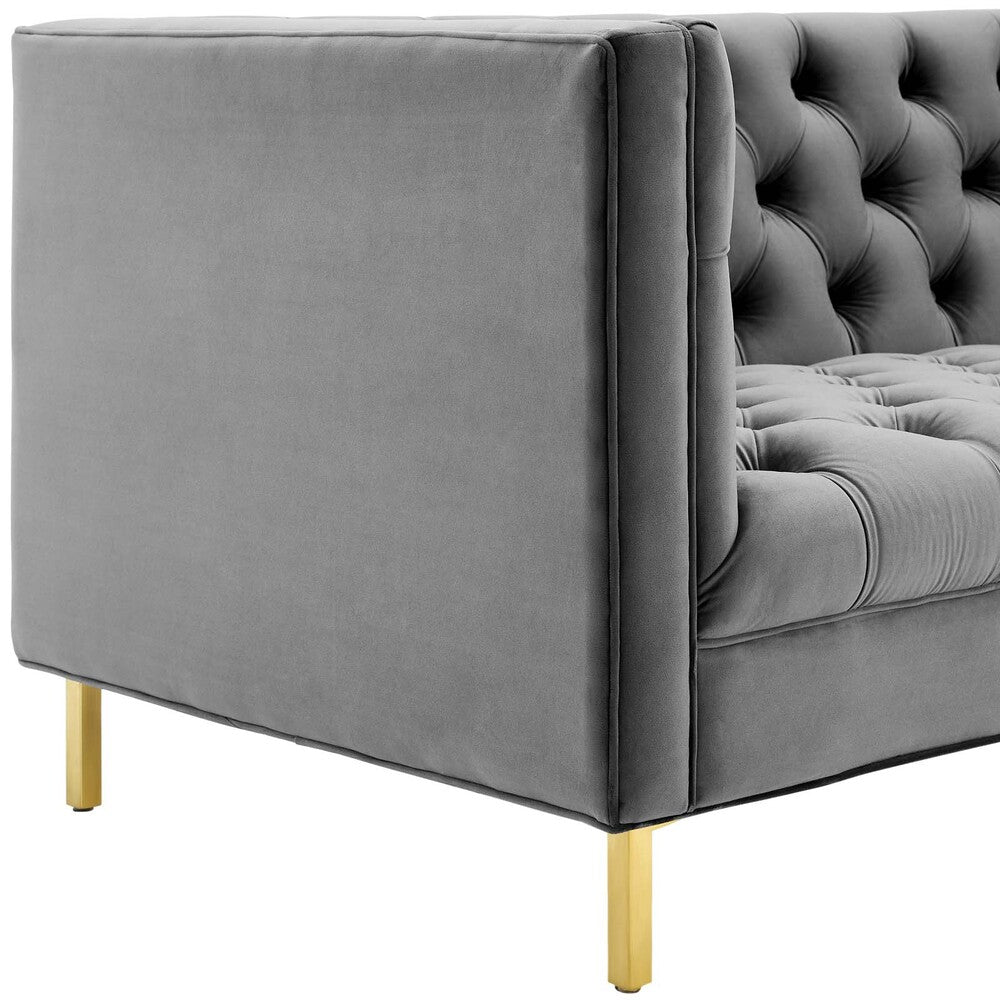 Modway Delight Tufted Button Performance Velvet Sofa - EEI-3455  5