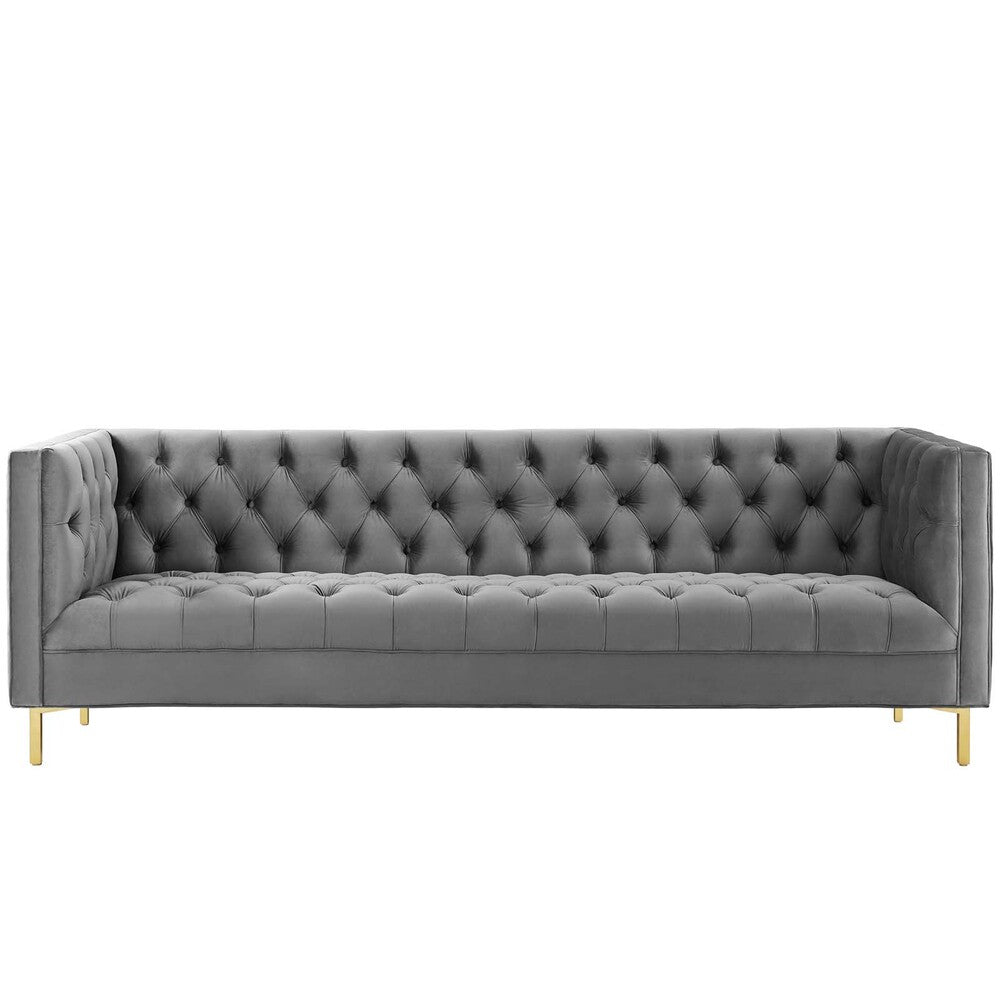 Modway Delight Tufted Button Performance Velvet Sofa - EEI-3455