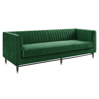 Modway Devote Channel Tufted Performance Velvet Sofa - EEI-4720  2