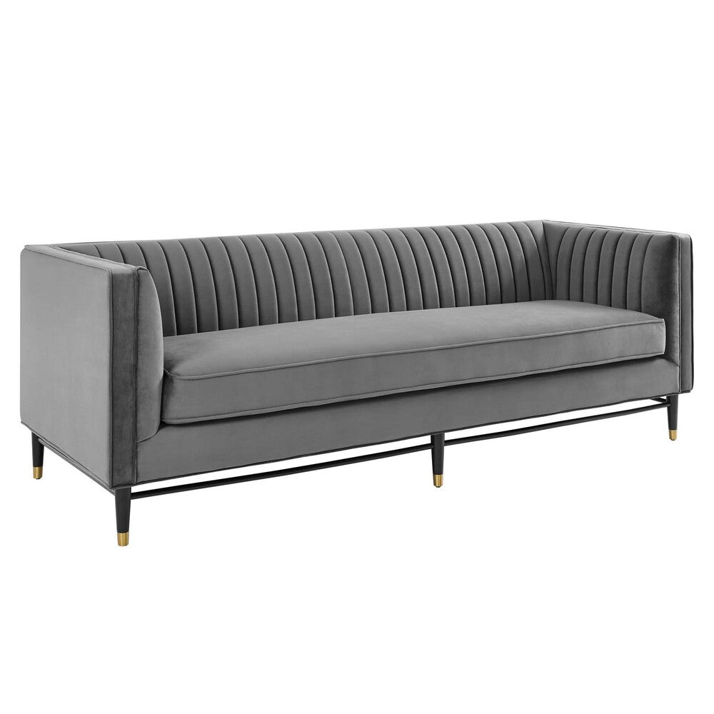 Modway Devote Channel Tufted Performance Velvet Sofa - EEI-4720