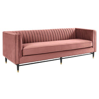 Modway Devote Channel Tufted Performance Velvet Sofa - EEI-4720  1