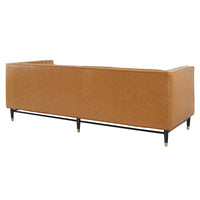 Modway Devote Channel Tufted Vegan Leather Sofa - EEI-4721  2