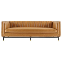 Modway Devote Channel Tufted Vegan Leather Sofa - EEI-4721  3