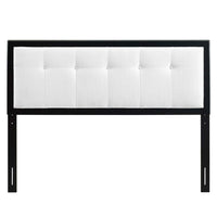 Modway Draper Tufted Full Fabric and Wood Headboard - MOD-6225  4