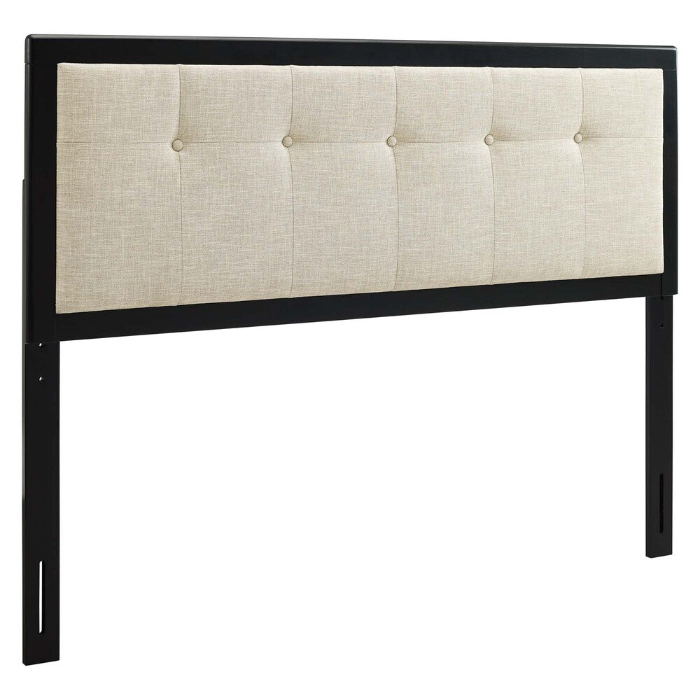 Modway Draper Tufted Queen Fabric and Wood Headboard - MOD-6226