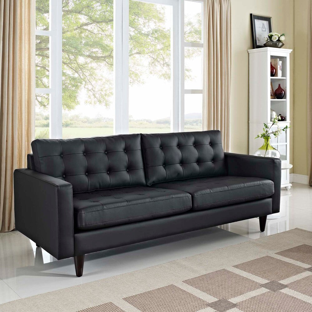 Modway Empress Bonded Leather Sofa - EEI-1010  4