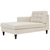 Modway Empress Left-Arm Upholstered Fabric Chaise - EEI-2596  1