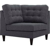 Modway Empress Upholstered Fabric Corner Sofa - EEI-2610  2