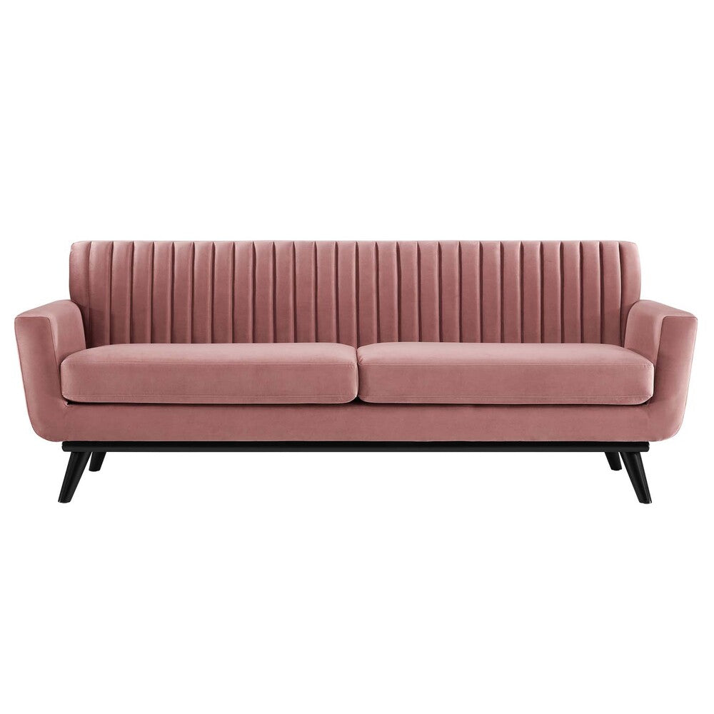 Modway Engage Channel Tufted Performance Velvet Sofa - EEI-5459  6