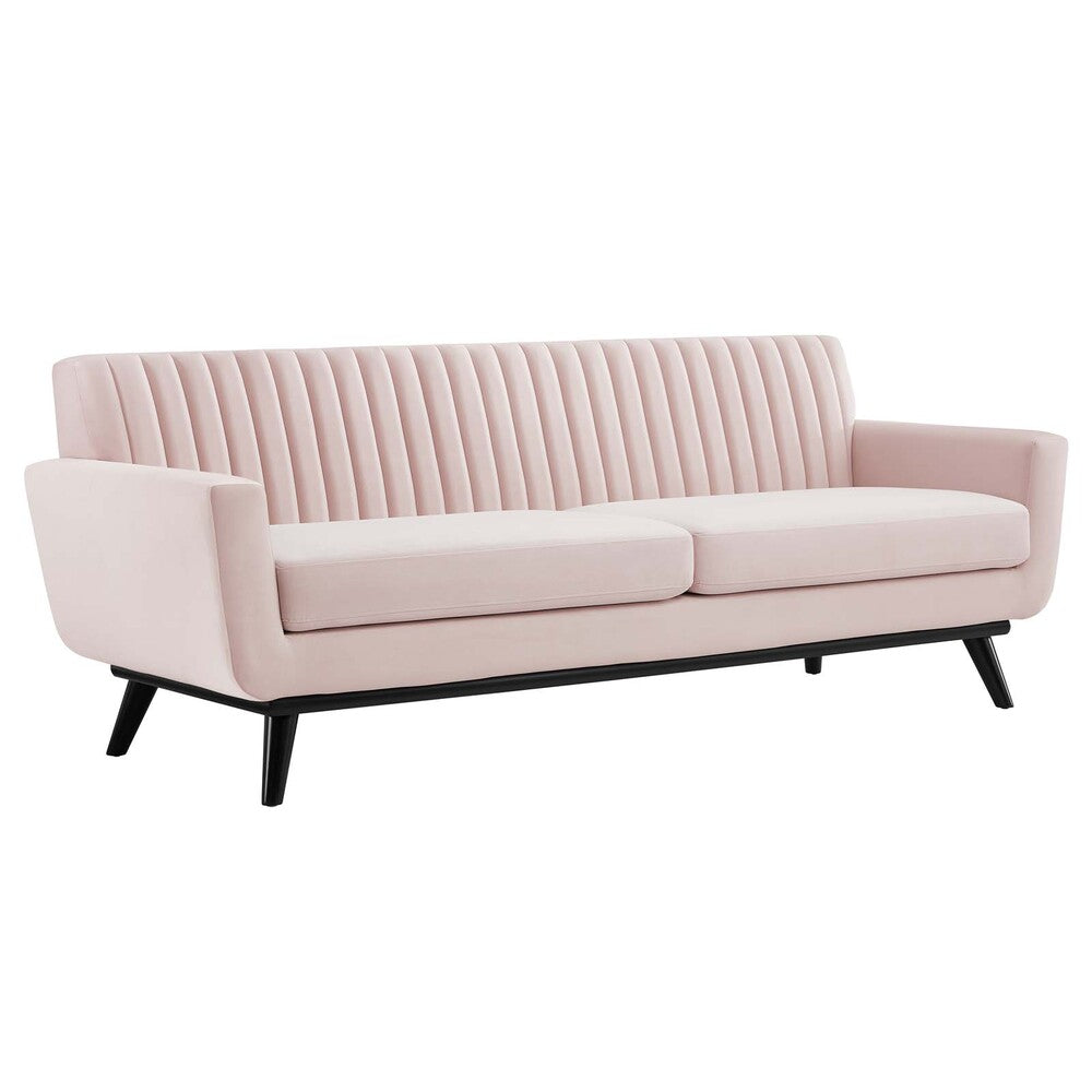 Modway Engage Channel Tufted Performance Velvet Sofa - EEI-5459  4