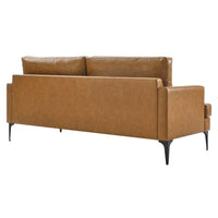 Modway Evermore Vegan Leather Sofa - EEI-6049  3