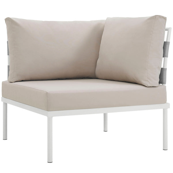 Modway Harmony Outdoor Patio Aluminum Corner Sofa - EEI-2601