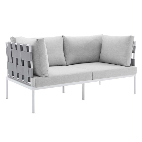 Modway Harmony Sunbrella® Outdoor Patio Aluminum Loveseat - EEI-4964