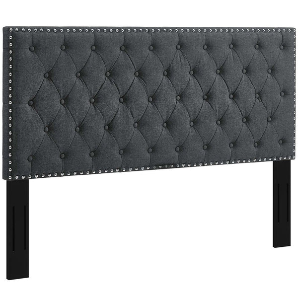 Modway Helena Tufted Full / Queen Upholstered Linen Fabric Headboard - MOD-5860  1