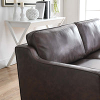 Modway Impart Genuine Leather Sofa - EEI-5553  7