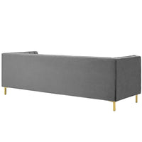 Modway Ingenuity Channel Tufted Performance Velvet Sofa - EEI-3454  4