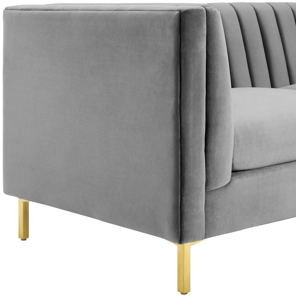 Modway Ingenuity Channel Tufted Performance Velvet Sofa - EEI-3454  5