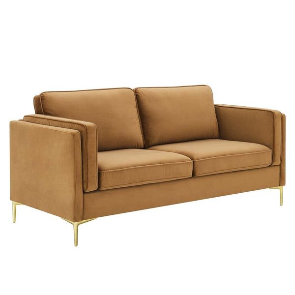 Modway Kaiya Performance Velvet Sofa - EEI-4453  1