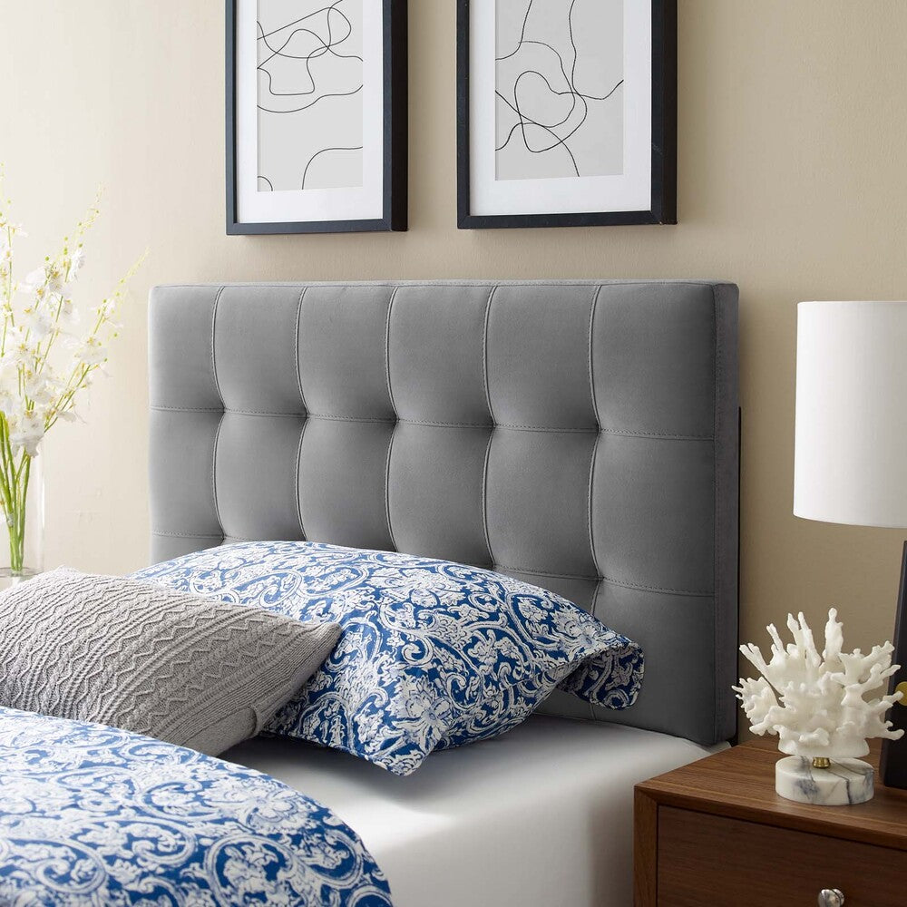 Modway Lily Biscuit Tufted Twin Performance Velvet Headboard - MOD-6118  10