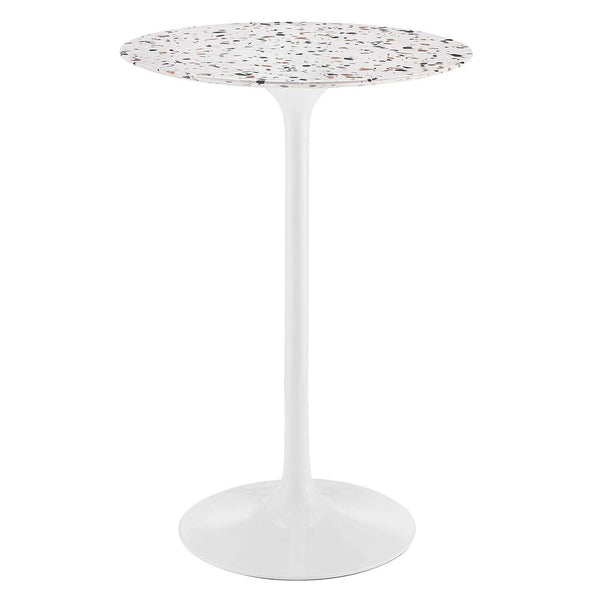 Modway Lippa 28" Round Terrazzo Bar Table - EEI-5707