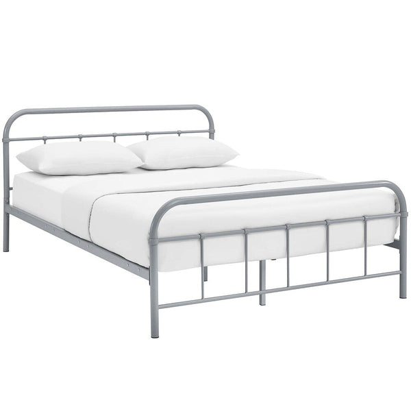 Modway Maisie Full Stainless Steel Bed Frame - MOD-5532  1