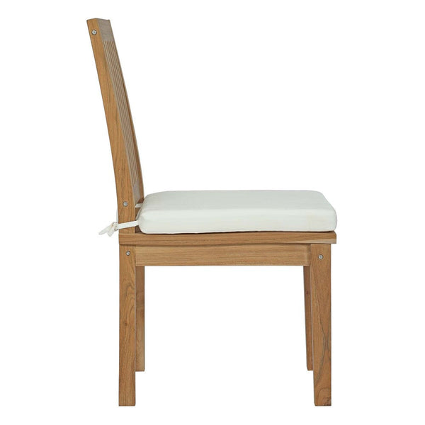 Modway Marina Outdoor Patio Teak Dining Chair - EEI-2700  1