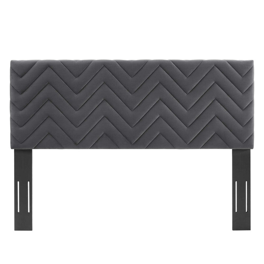 Modway Mercy Chevron Tufted Performance Velvet King/California King Headboard - MOD-6660  4