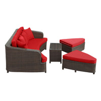 Modway Monterey 4 Piece Outdoor Patio Sofa Set - EEI-992  4