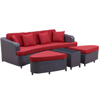 Modway Monterey 4 Piece Outdoor Patio Sofa Set - EEI-992