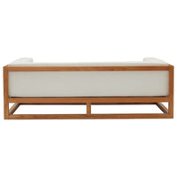 Modway Newbury Accent Lounge Outdoor Patio Premium Grade A Teak Wood Sofa - EEI-3423  2