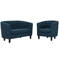 Modway Prospect 2 Piece Upholstered Fabric Loveseat and Armchair Set - EEI-3148