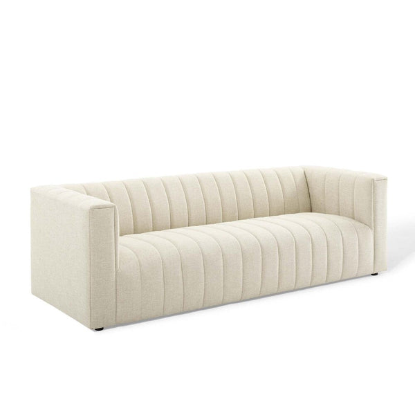 Modway Reflection Channel Tufted Upholstered Fabric Sofa - EEI-3881