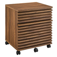 Modway Render Wood Desk and File Cabinet Set - EEI-5821  7