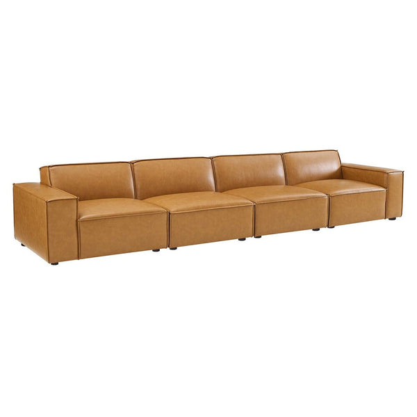 Modway Restore Vegan Leather 4-Piece Sofa - EEI-4710